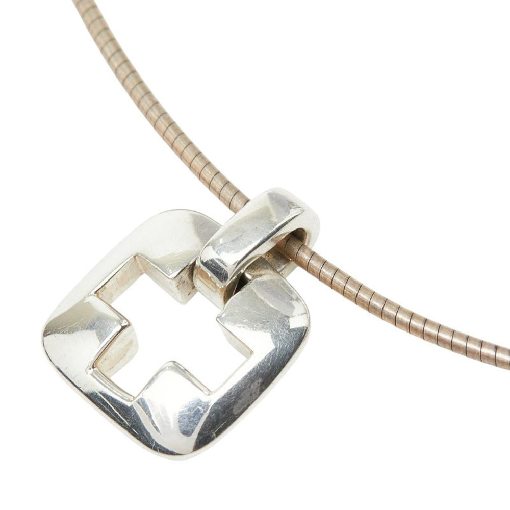 Tiffany Co Open Cross Necklace Sterling Silver